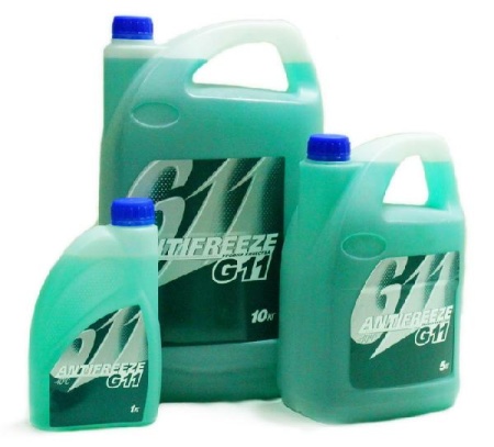 Антифриз G-11 (зеленый), 1кг