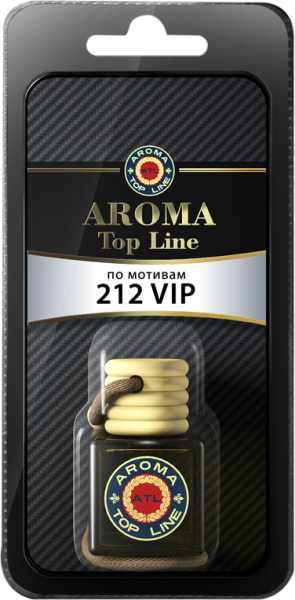 Ароматизатор №39 Флакон ст. 6ml 212 VIP, подвесной