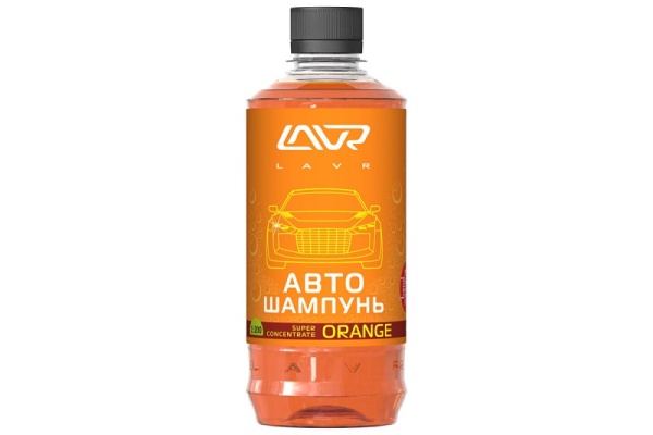  Автошампунь-суперконцентрат Orange 1л (1:120-1:320) Ln2297 LAVR