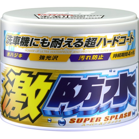 Soft99 Полироль для кузова защитный Water Block Wax для светлых,300гр