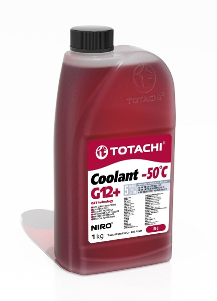 Антифриз -50С G12+ Red 1кг TOTACHI 