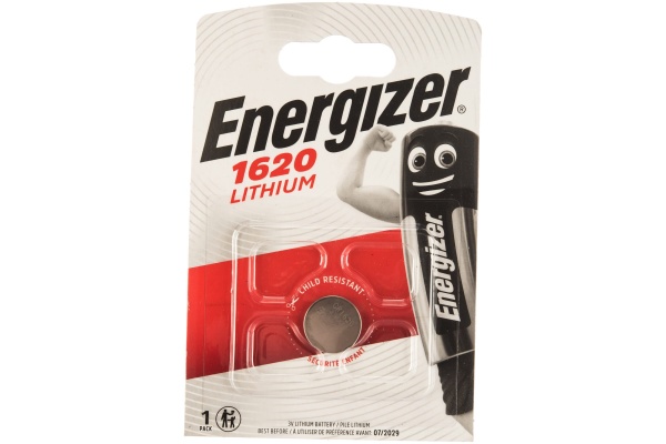 Батарейка ENERGIZER Lithium CR1620 1BL